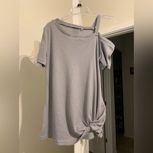 Off the shoulder shirt